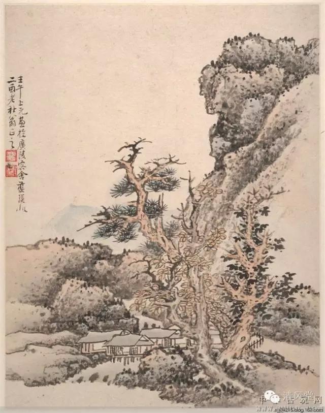 國(guó)畫(huà)清風(fēng)雅集：滿窗松石無(wú)非古 一屋云煙看藍(lán)瑛