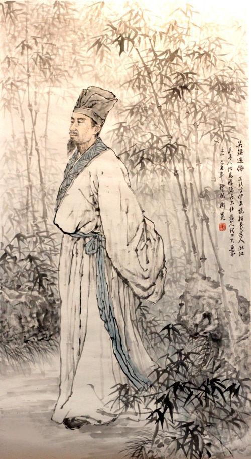 身外求身，夢(mèng)中索夢(mèng)，吳鎮(zhèn)漁隱作品欣賞